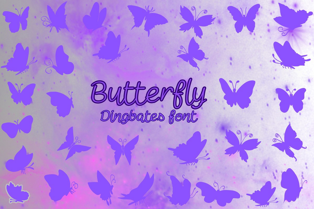 Buttеrfly Font