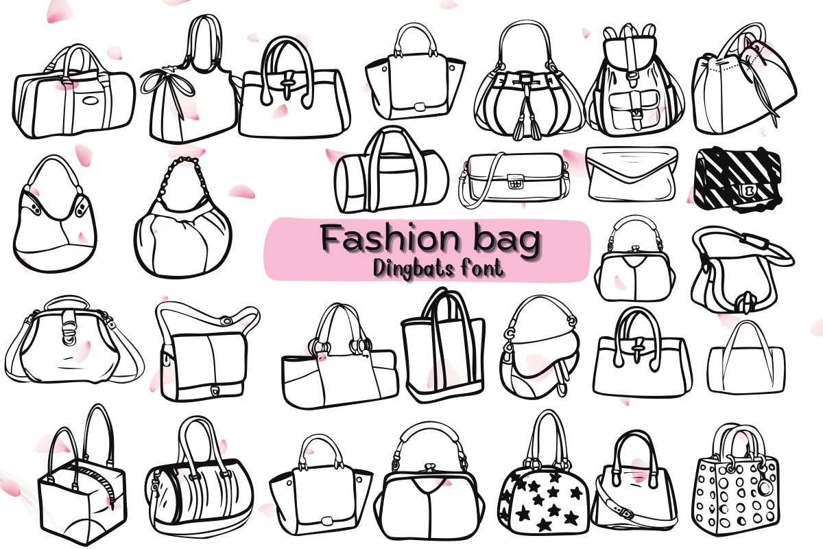 Fashion Bag Font