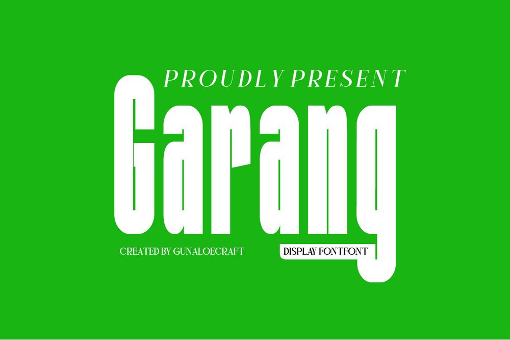 Garang Font