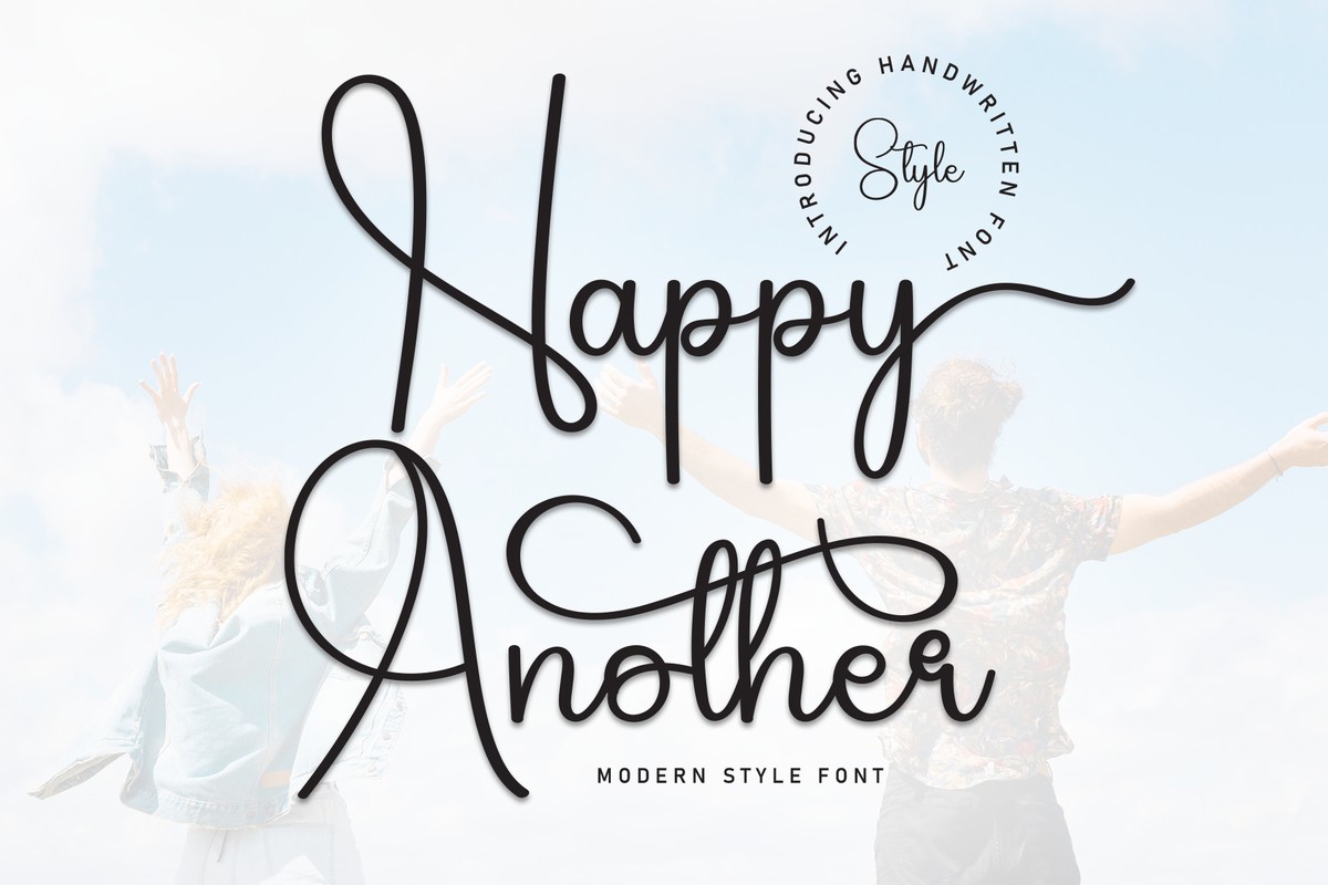 Happy Another Font