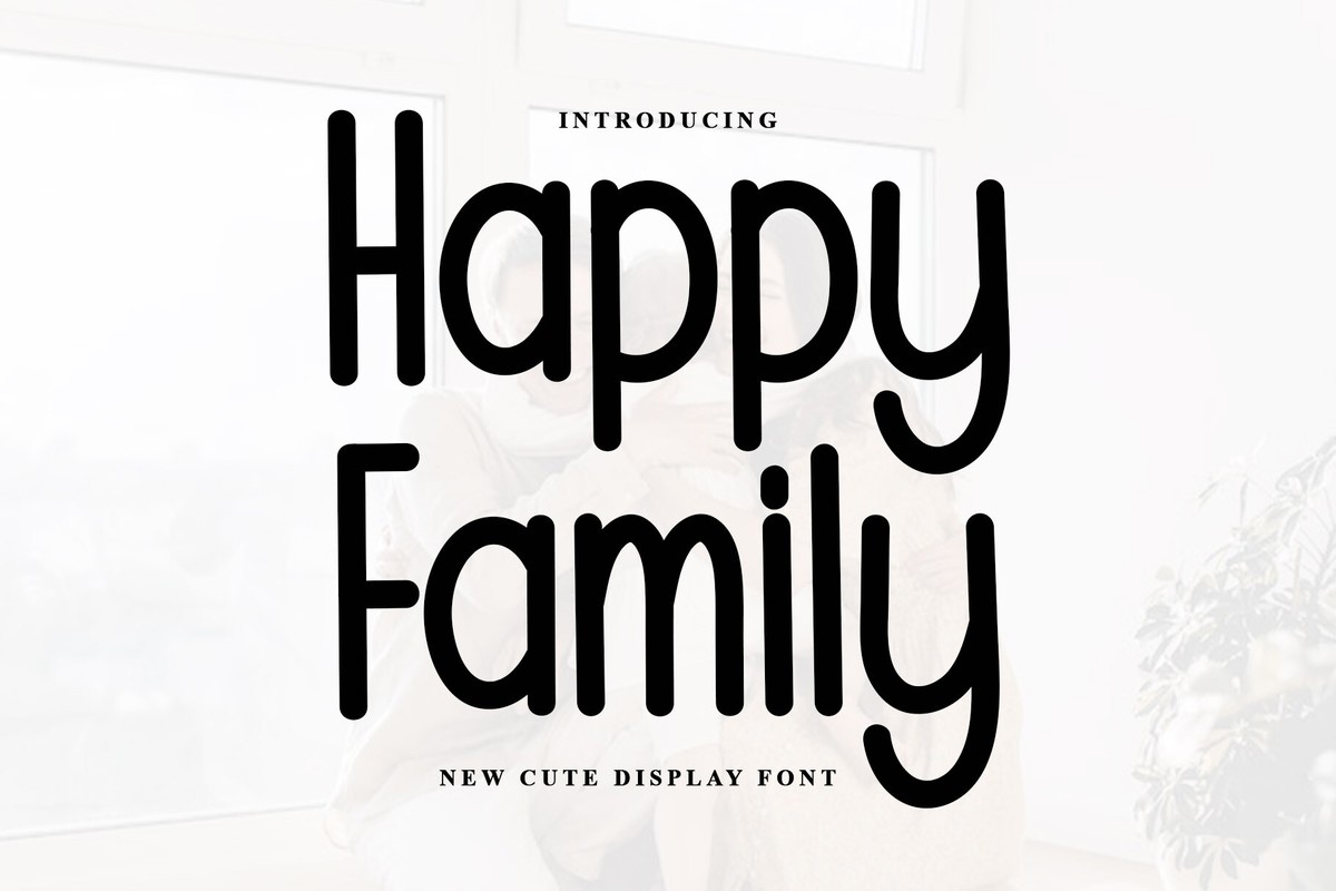 Happy Family Font