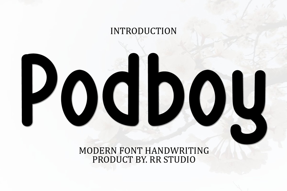 Podboy Font