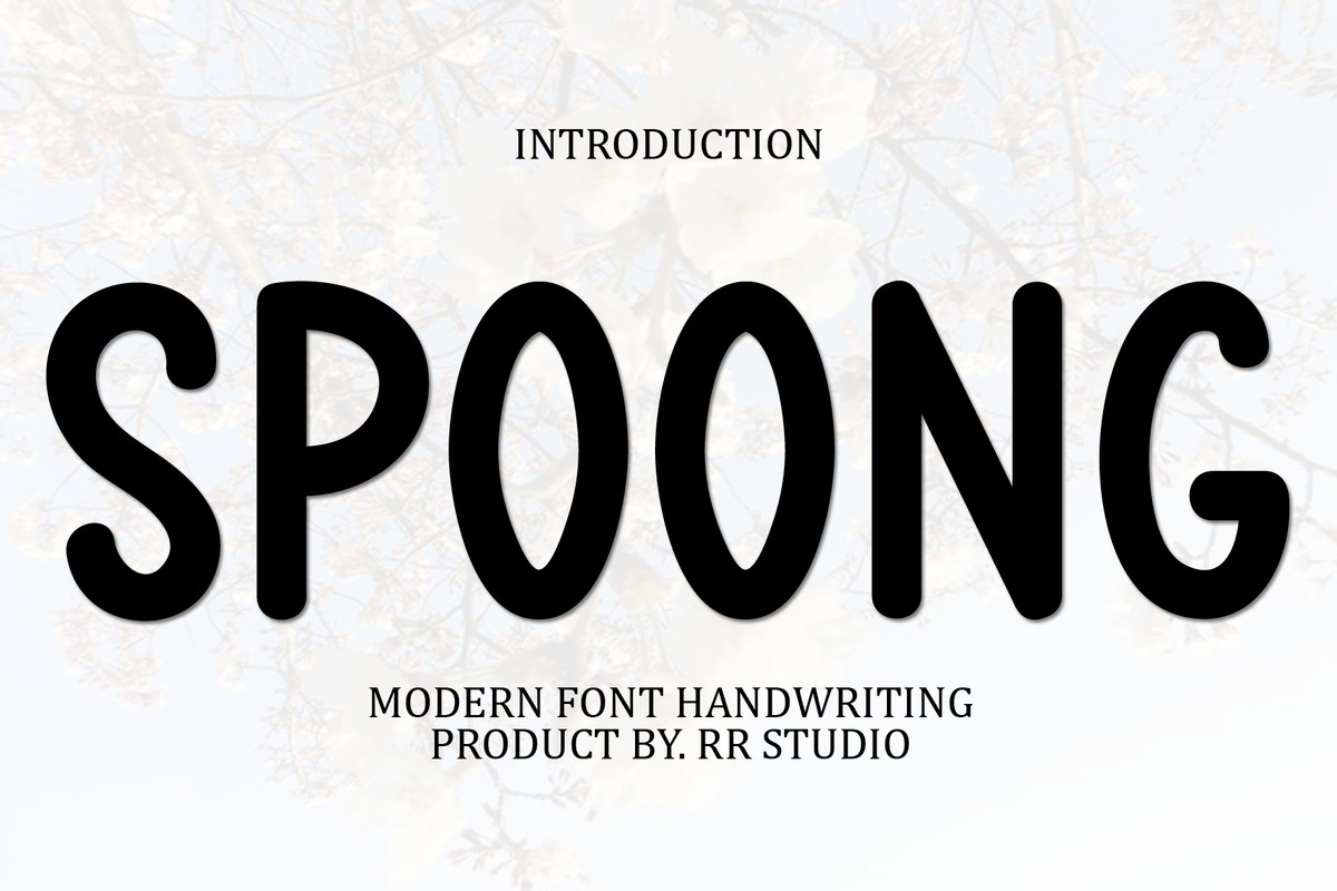Spoong Font