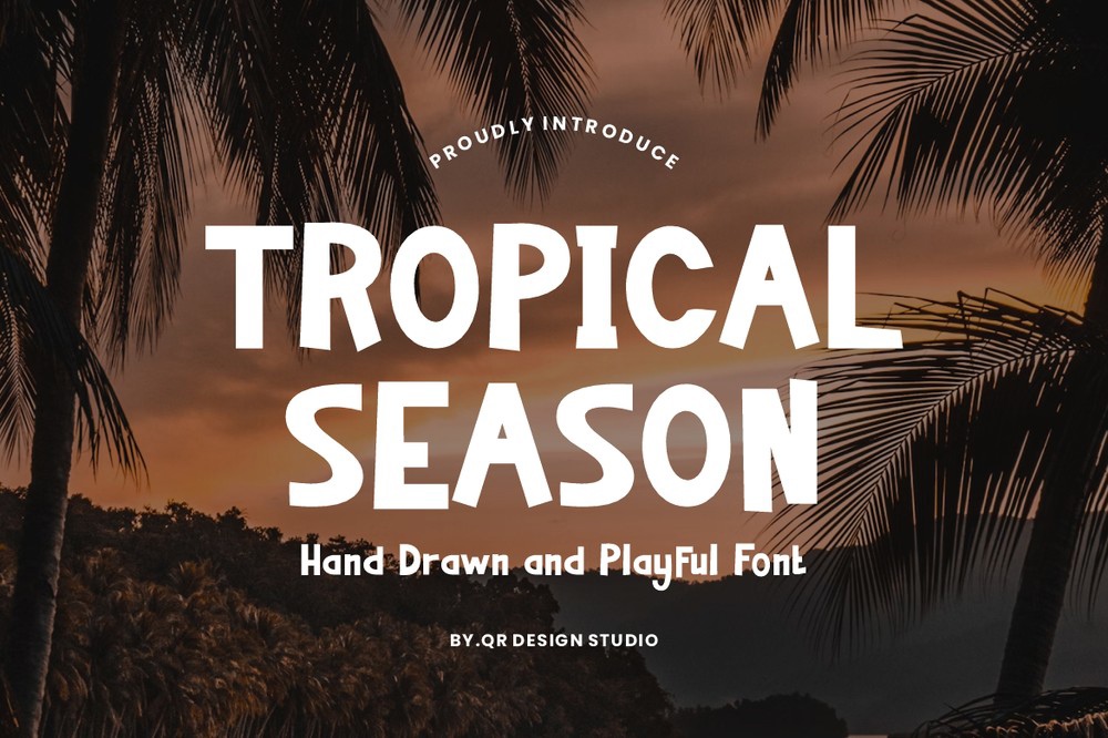 Tropical Season Font