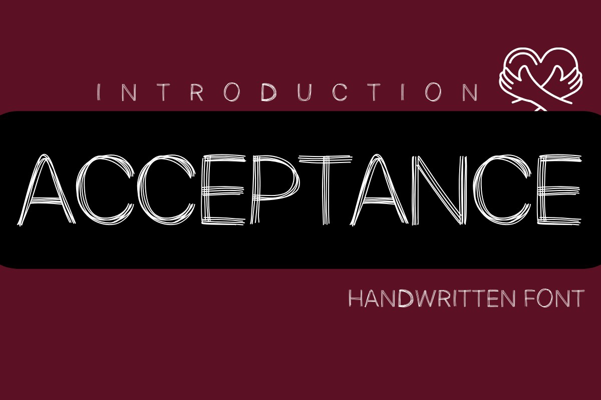 Acceptance Font