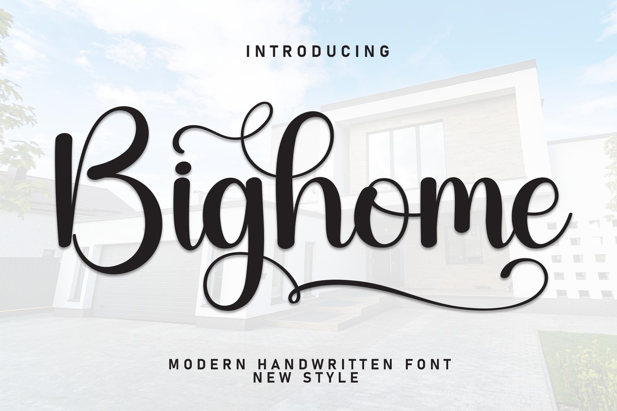 Bighome Font