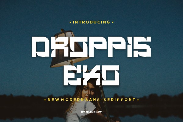 Droppis Exo Font