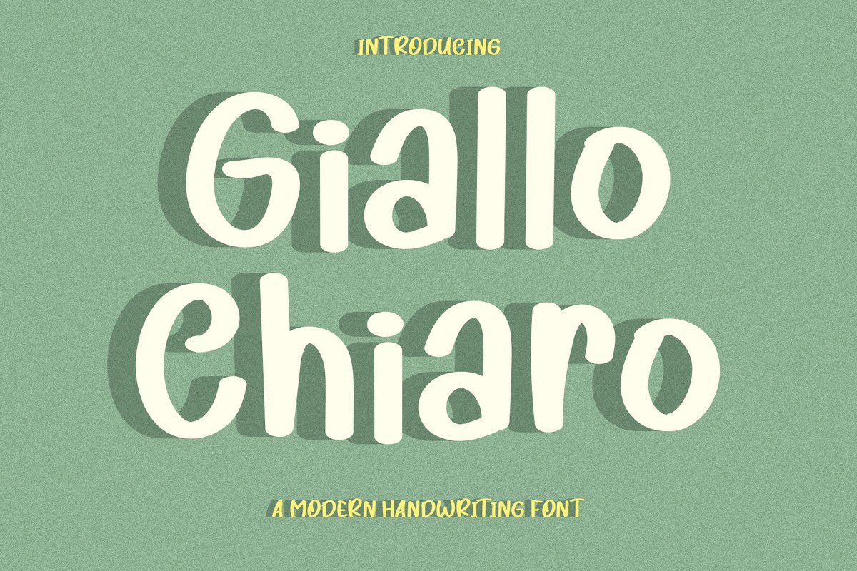 Giallo Chiaro Font