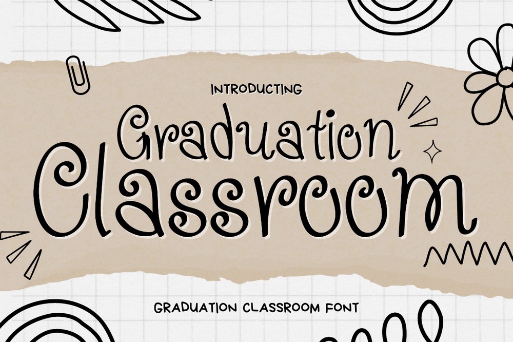 Graduation Classroom Font