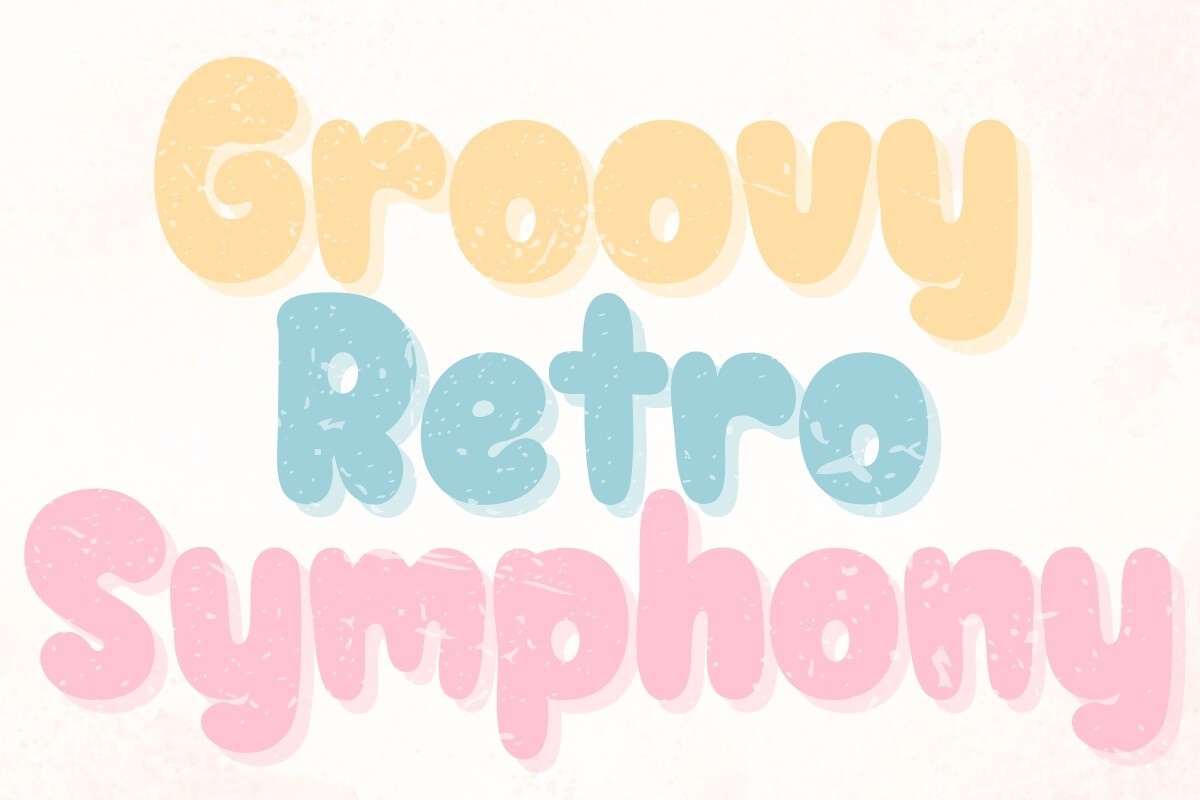 Groovy Retro Symphony Font