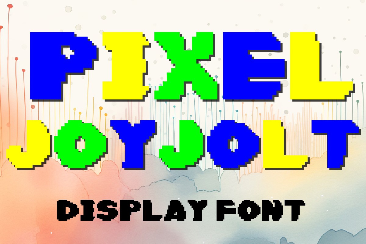 Pixel Joyjolt Font