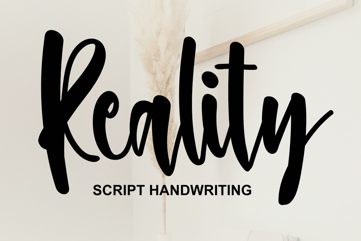 Reality Font