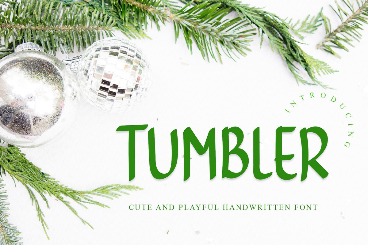 Tumble Font