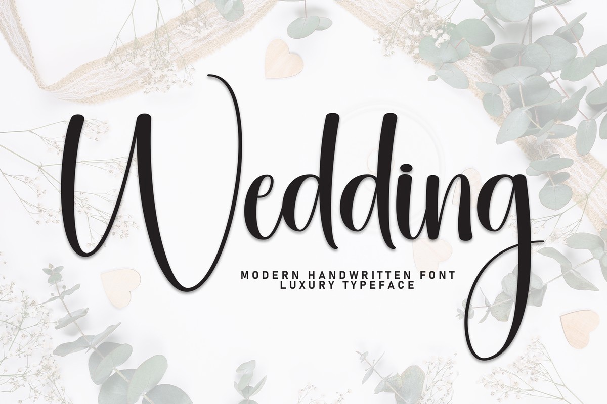 Wеdding Font