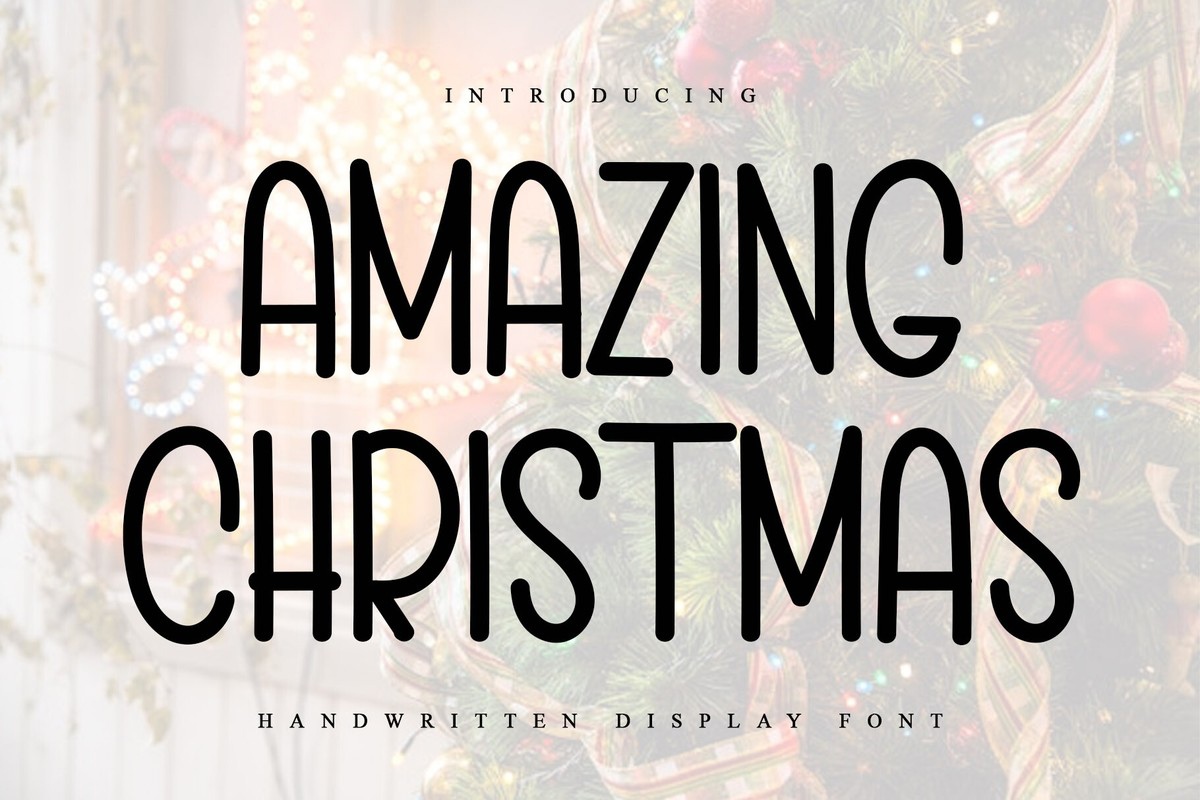 Amazing Christmas Font