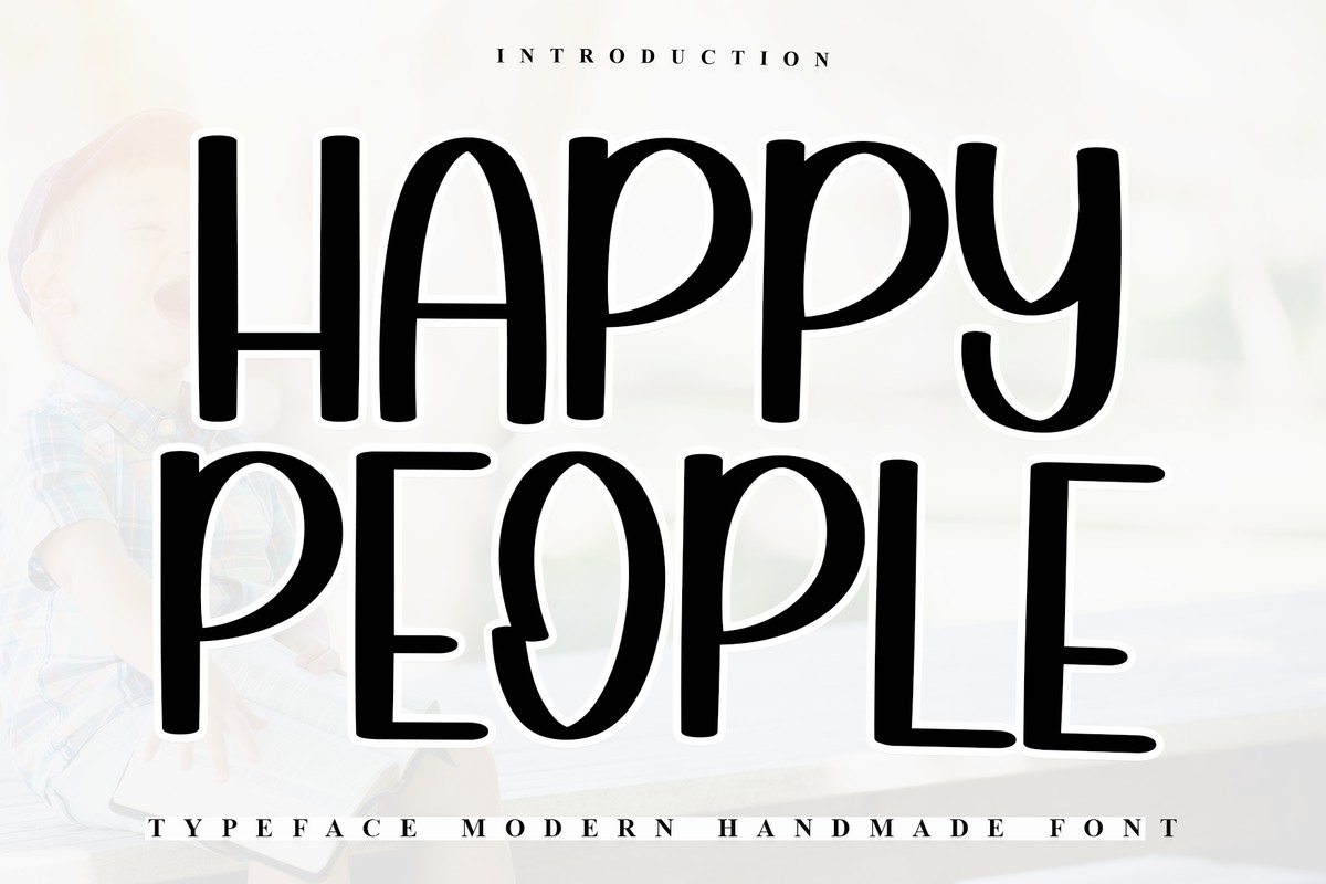 Happy People Font