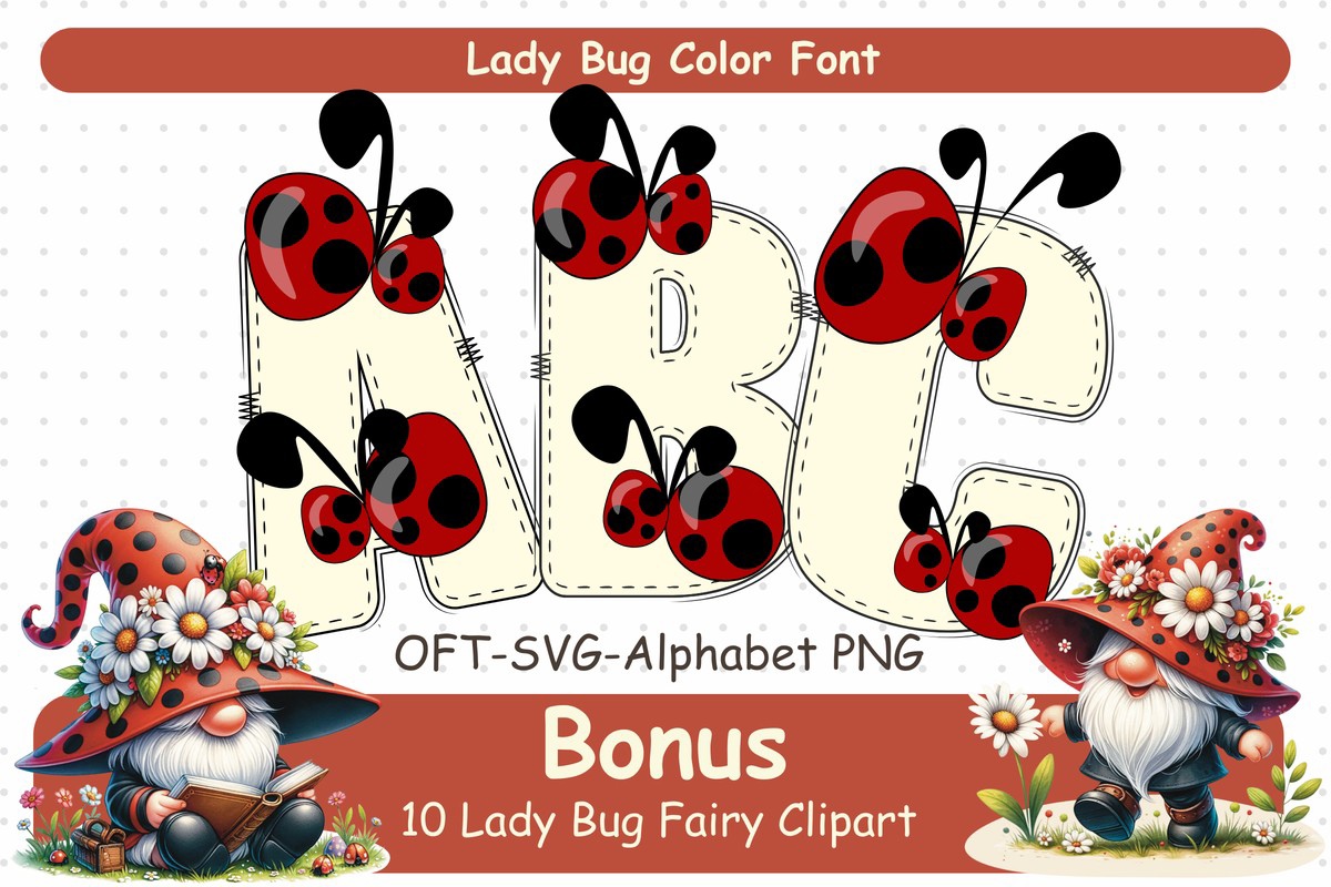 Lady Bugs Font