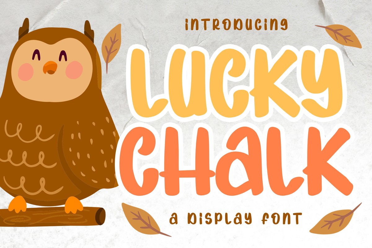 Lucky Chalk Font