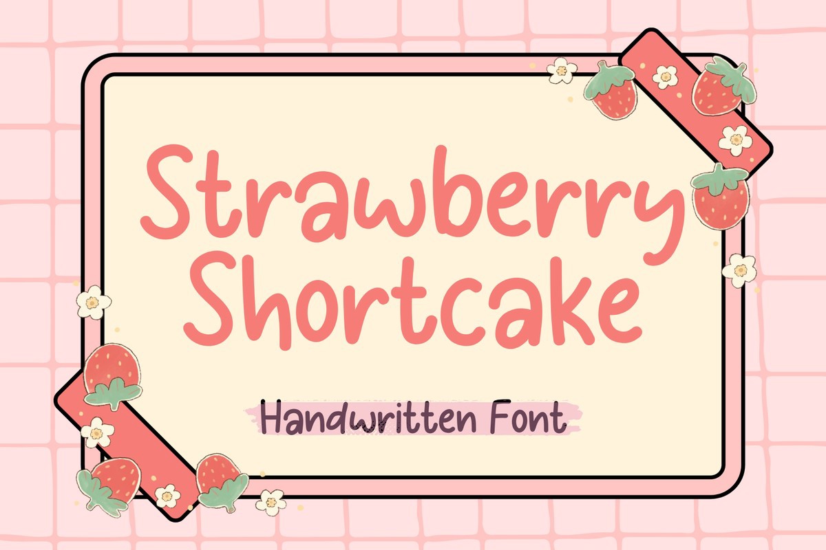 Strawberry Shortcake Font