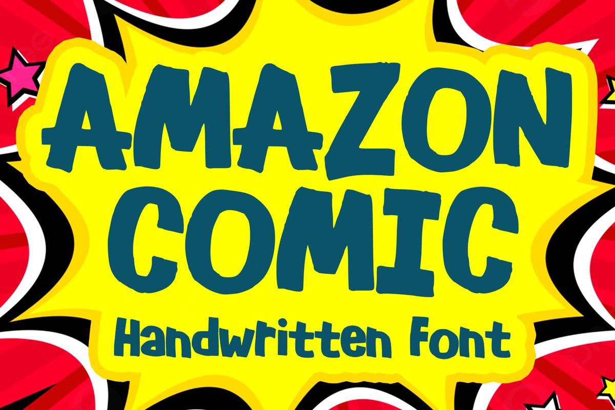 Amazon Comic Font