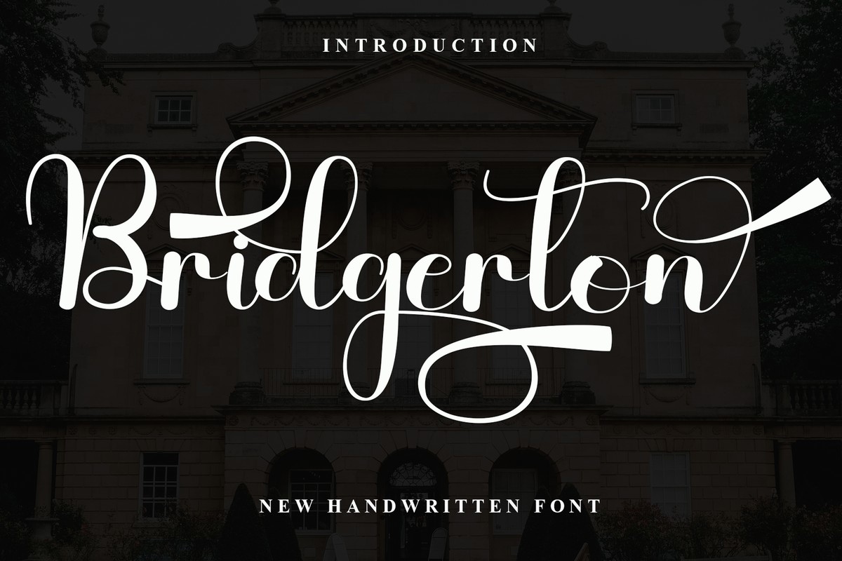 Bridgerton Font