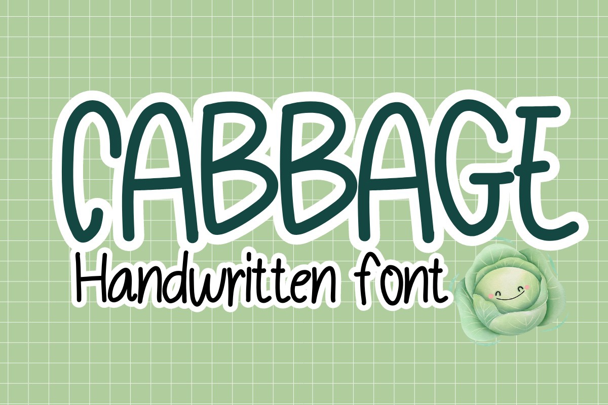 Cabbage Font
