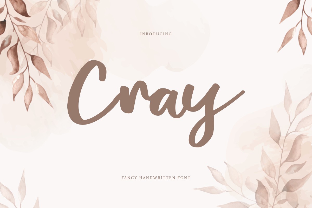 Cray Font