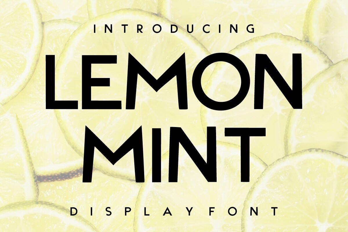 Lemon Mint Font