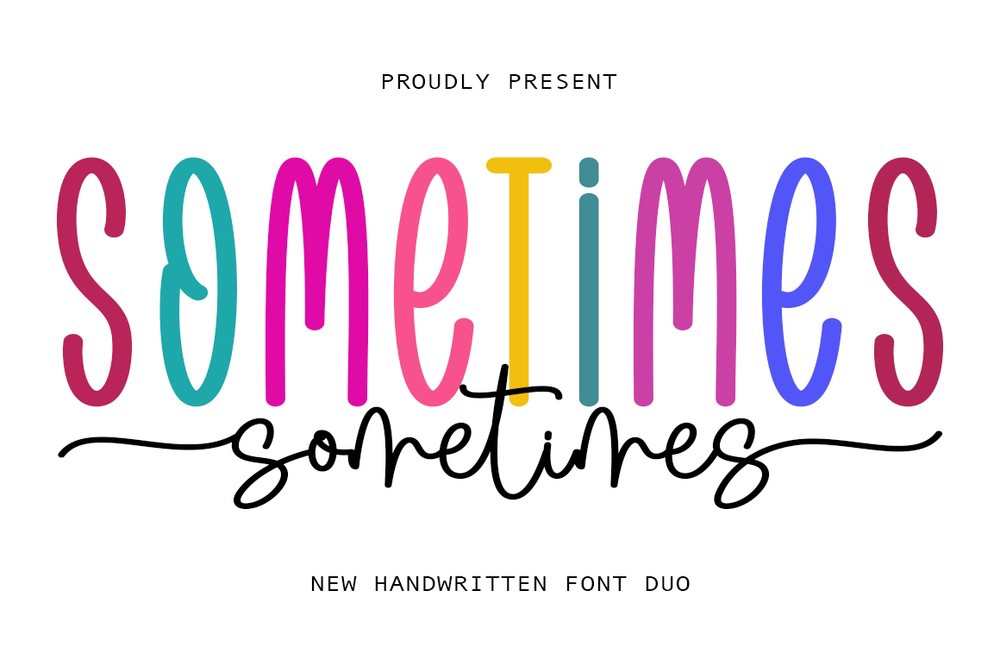 Sometimes Duo Font