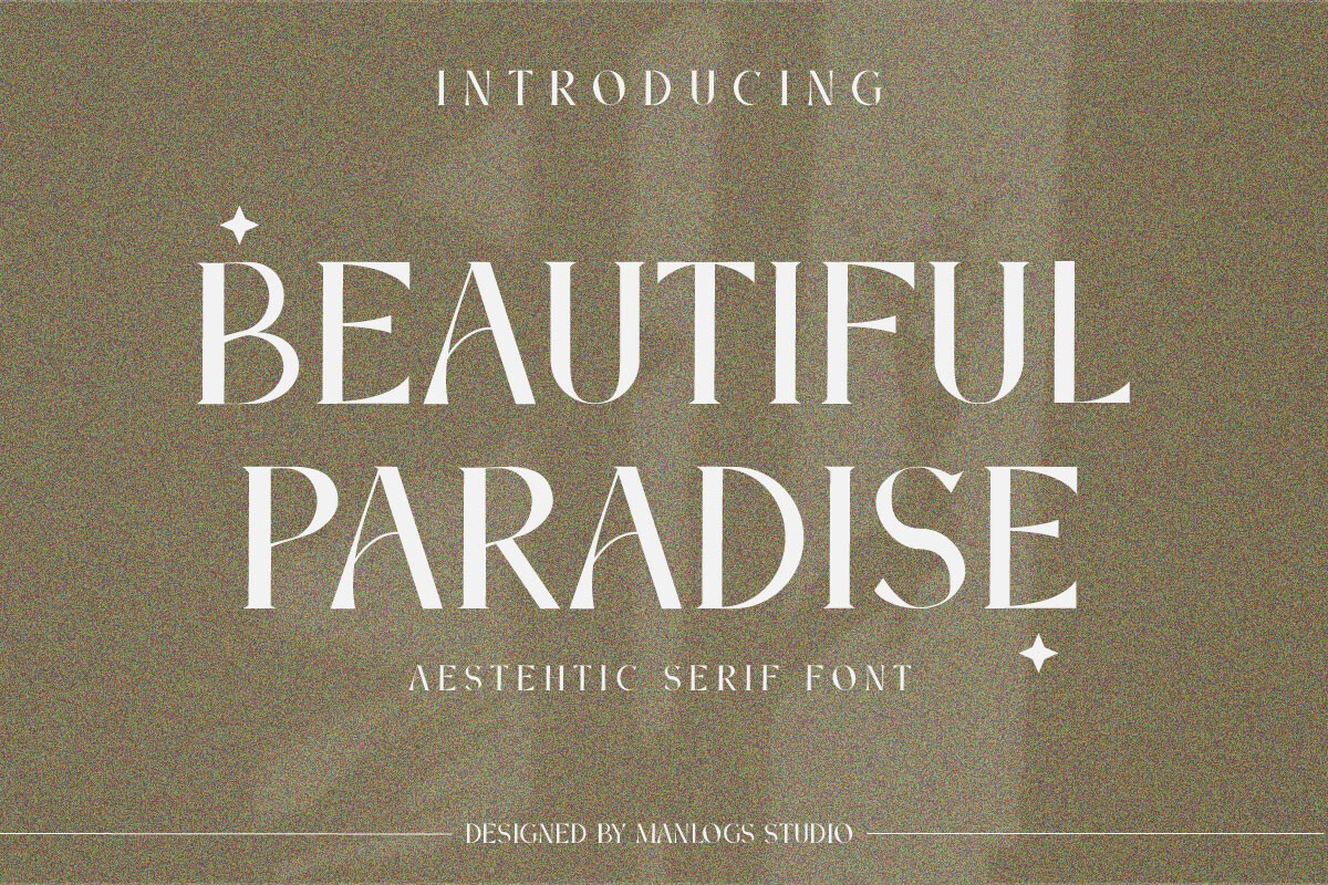 Beautiful Paradise Font