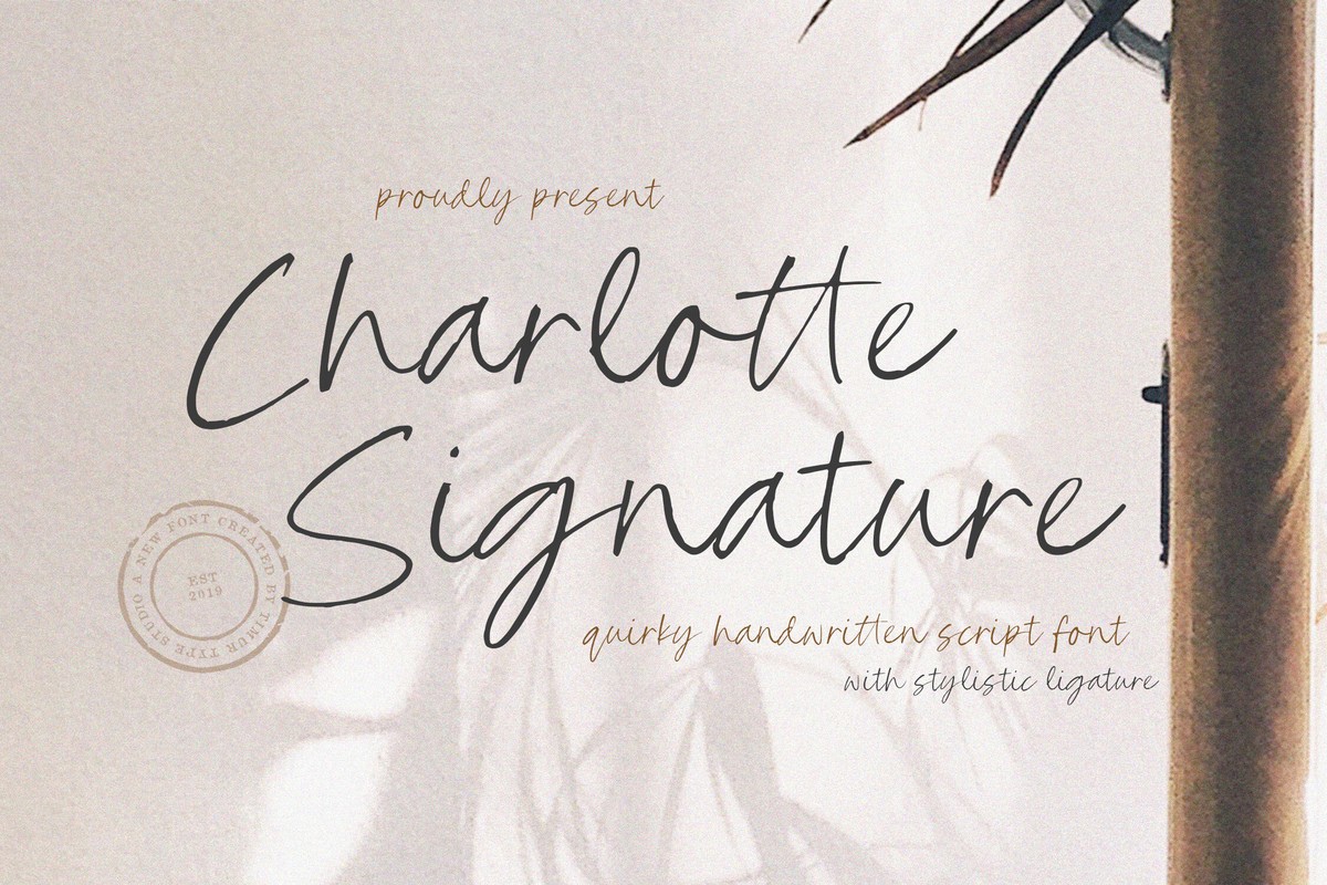 Charlotte Signature Font