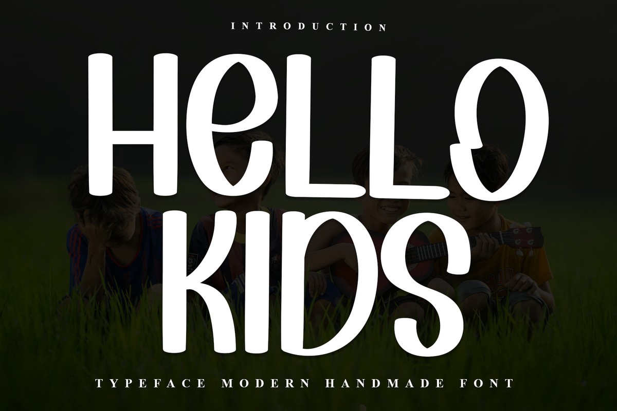 Hello Kids Font