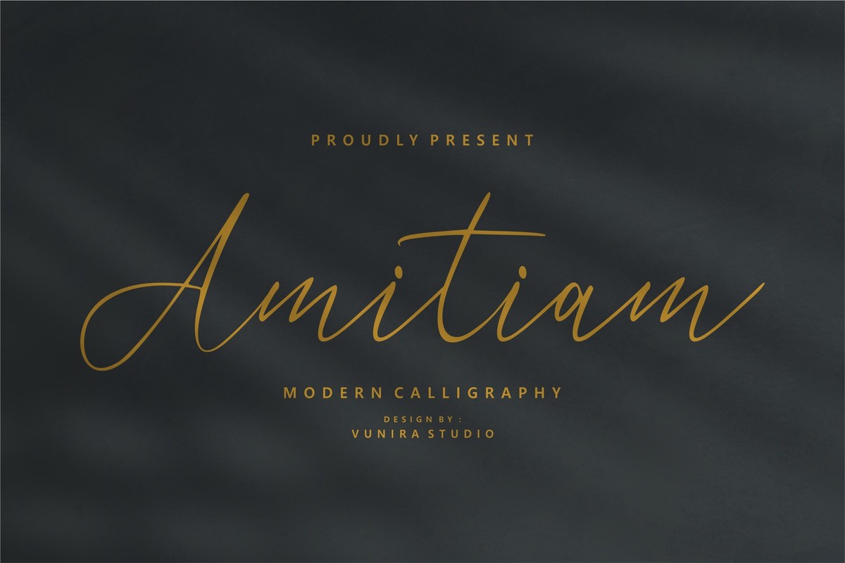 Amitiam Font