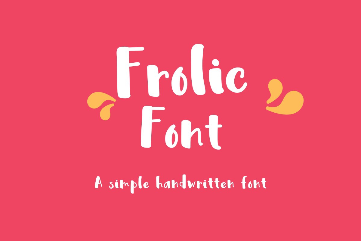 Frolic Font