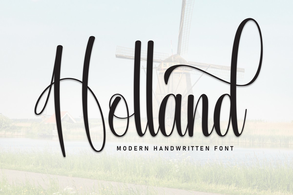 Holland Font