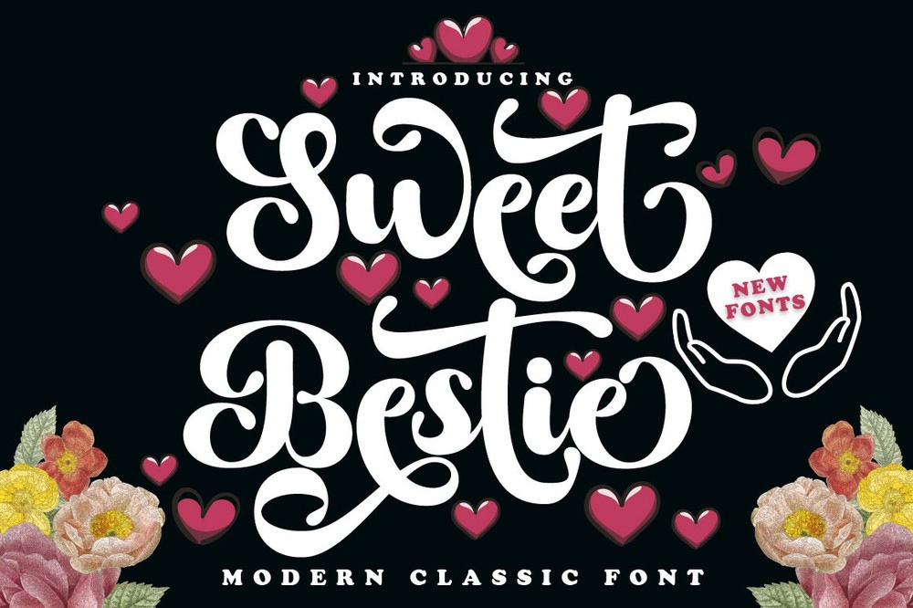 Sweet Bestie Script Font