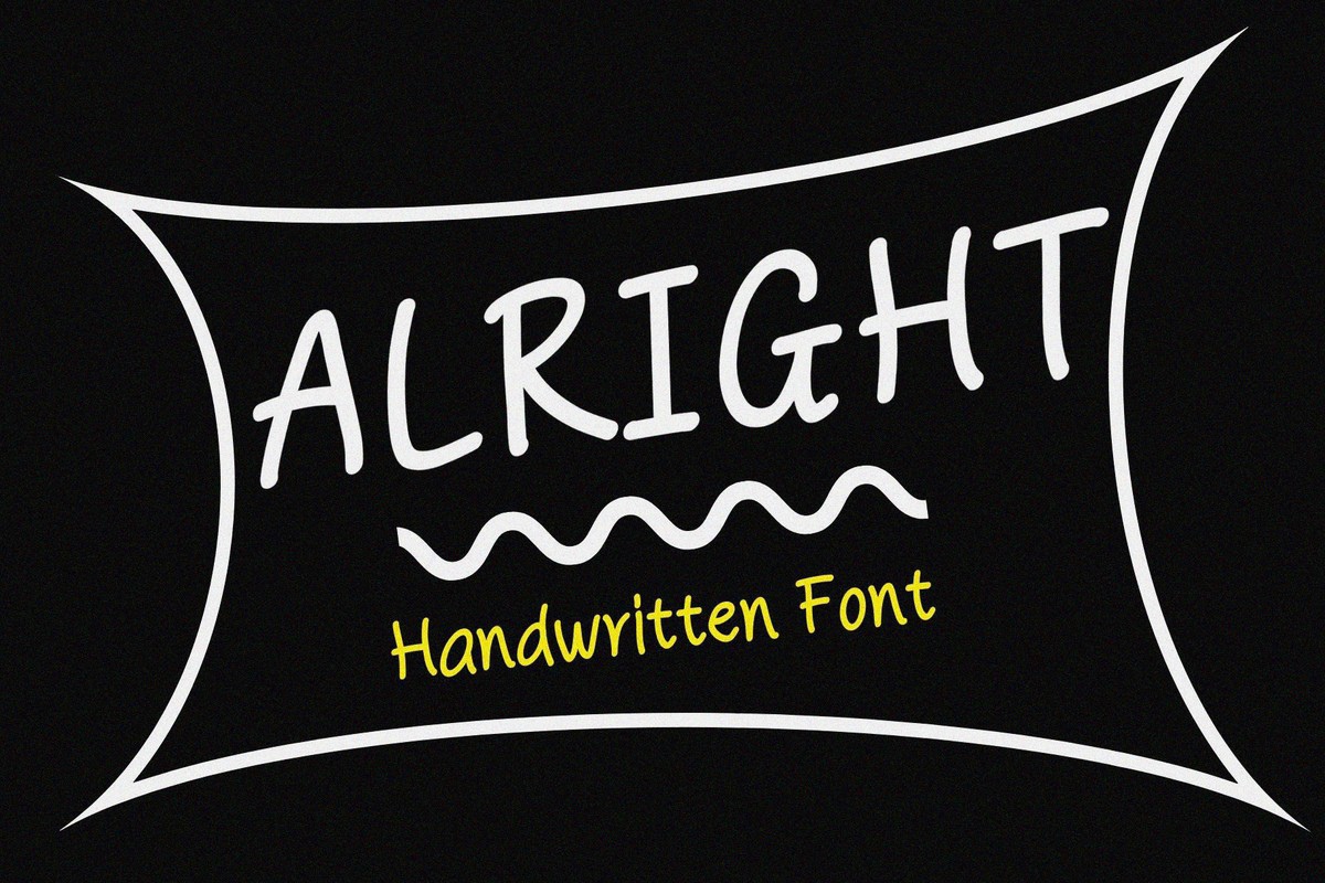 Alright Font