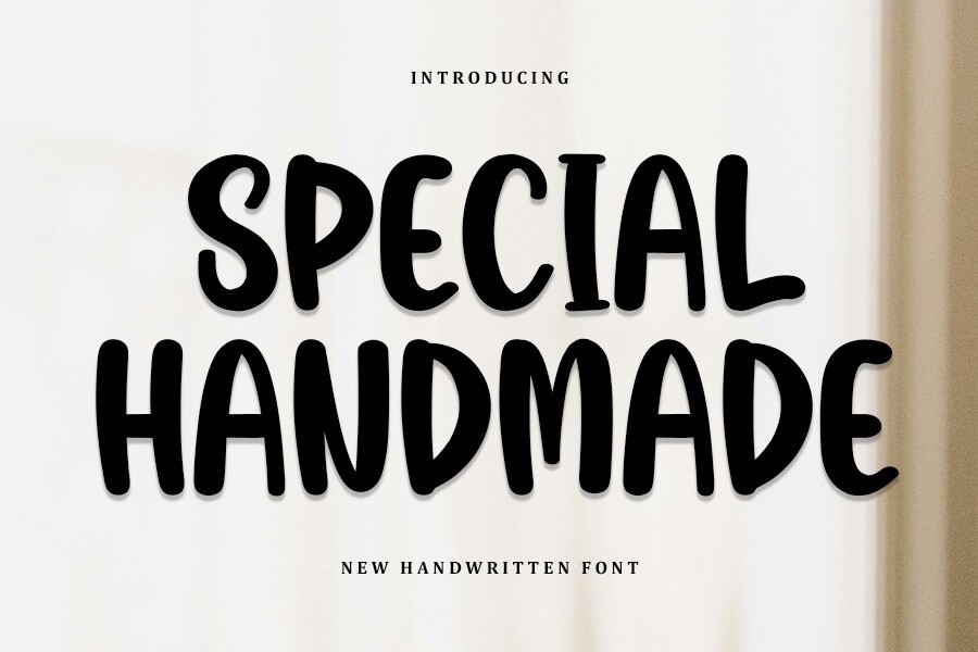 Special Handmade Font