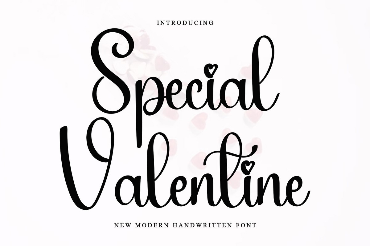 Special Valentine Font