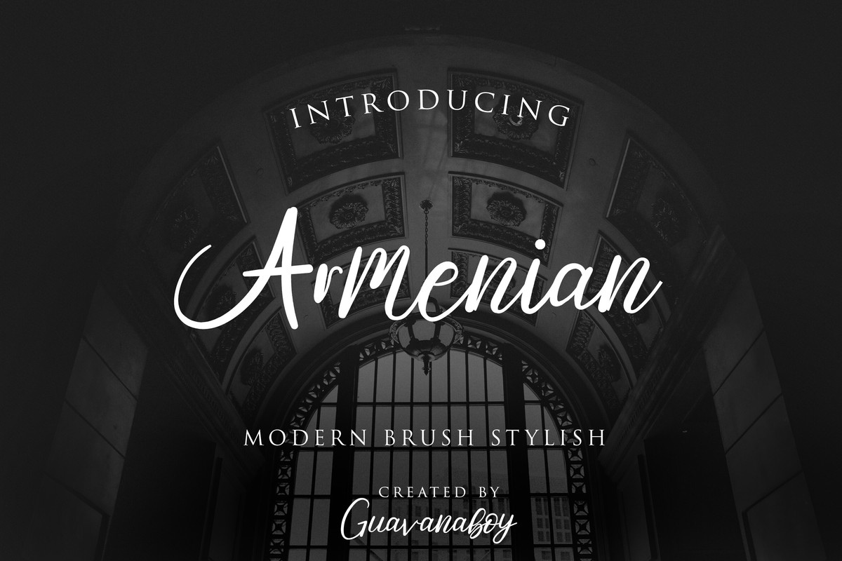 Armenian Font