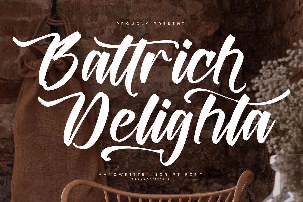 Battrich Delighta Font