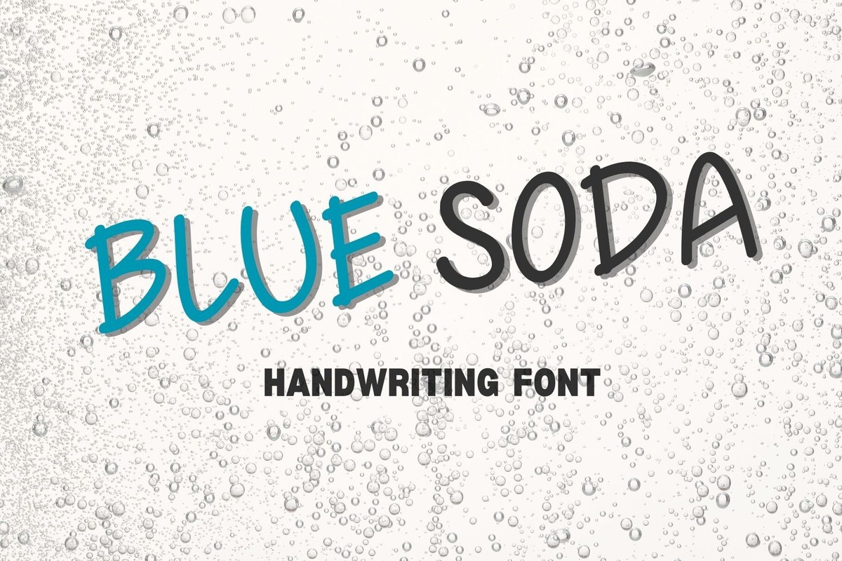 Blue Soda Font