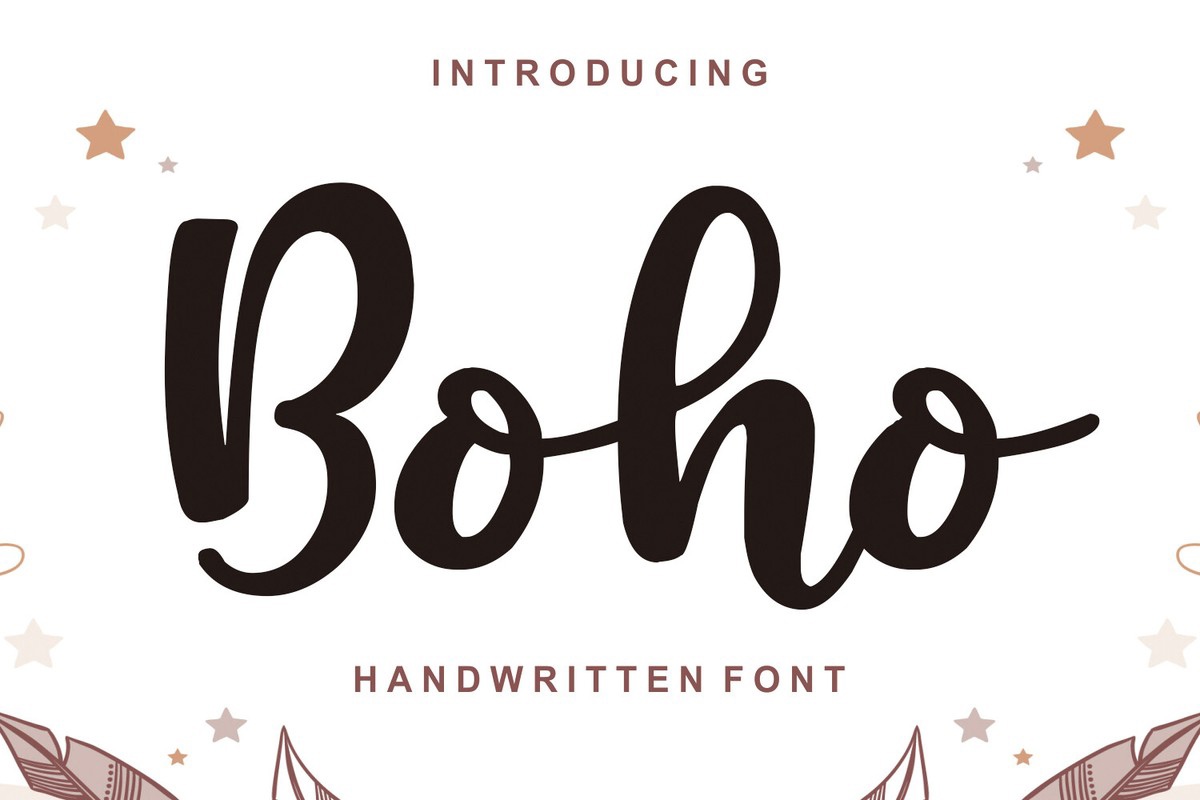 Boho Font