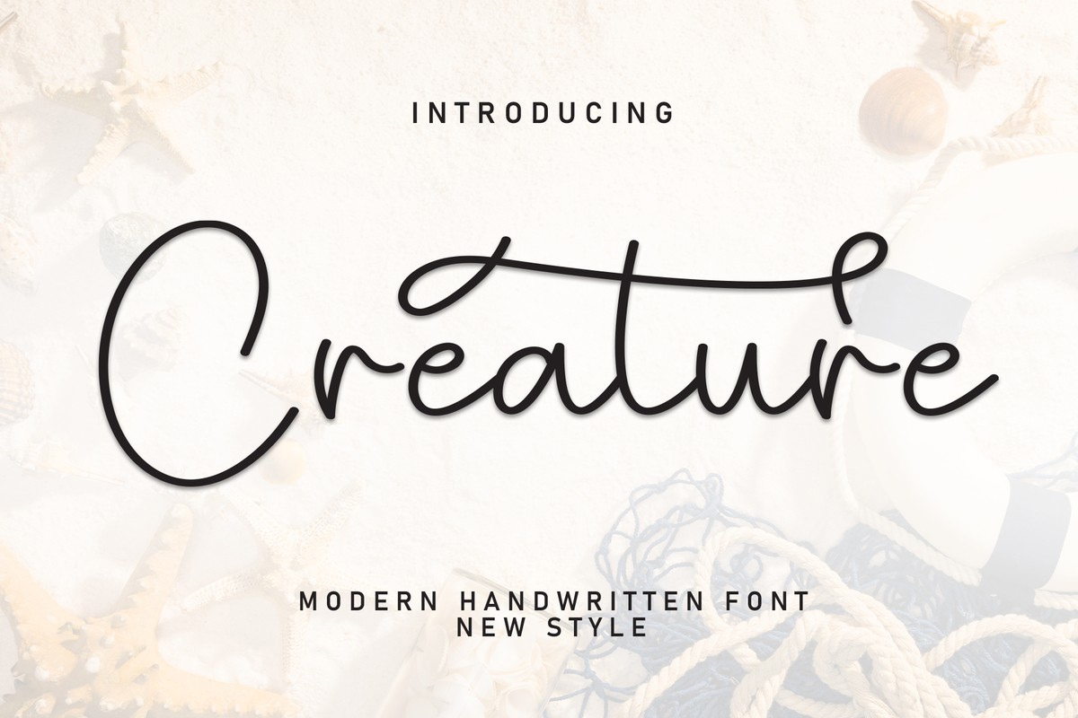 Creature Font