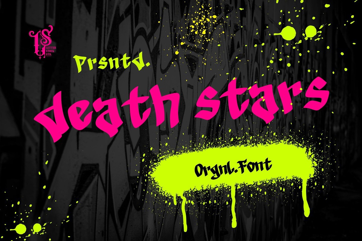 Death Stars Font