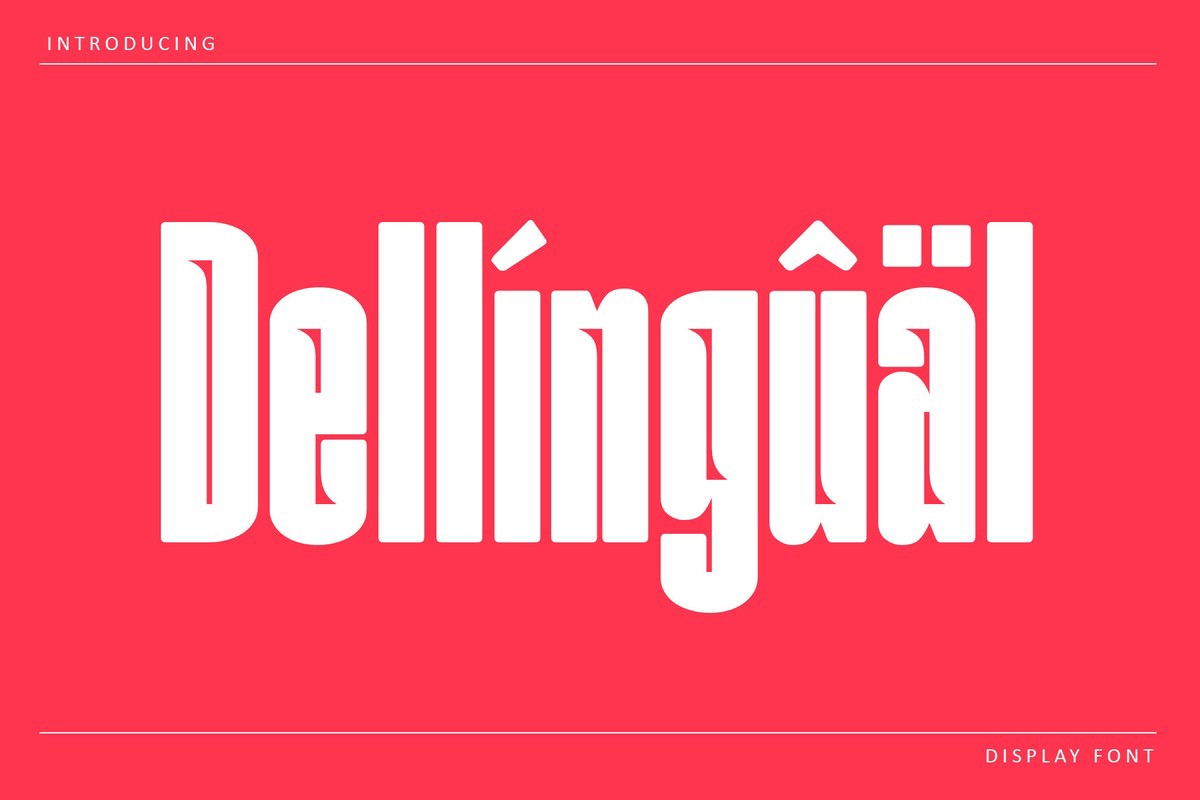 Dellingual Font