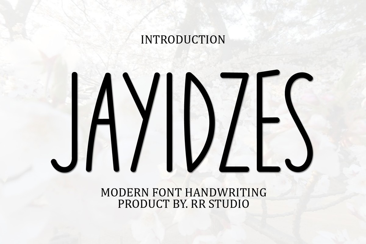 Jayidzes Font