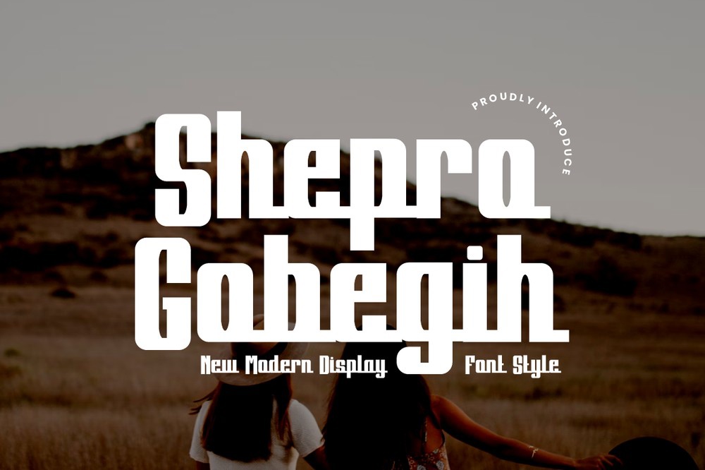 Shepro Gobegih Font