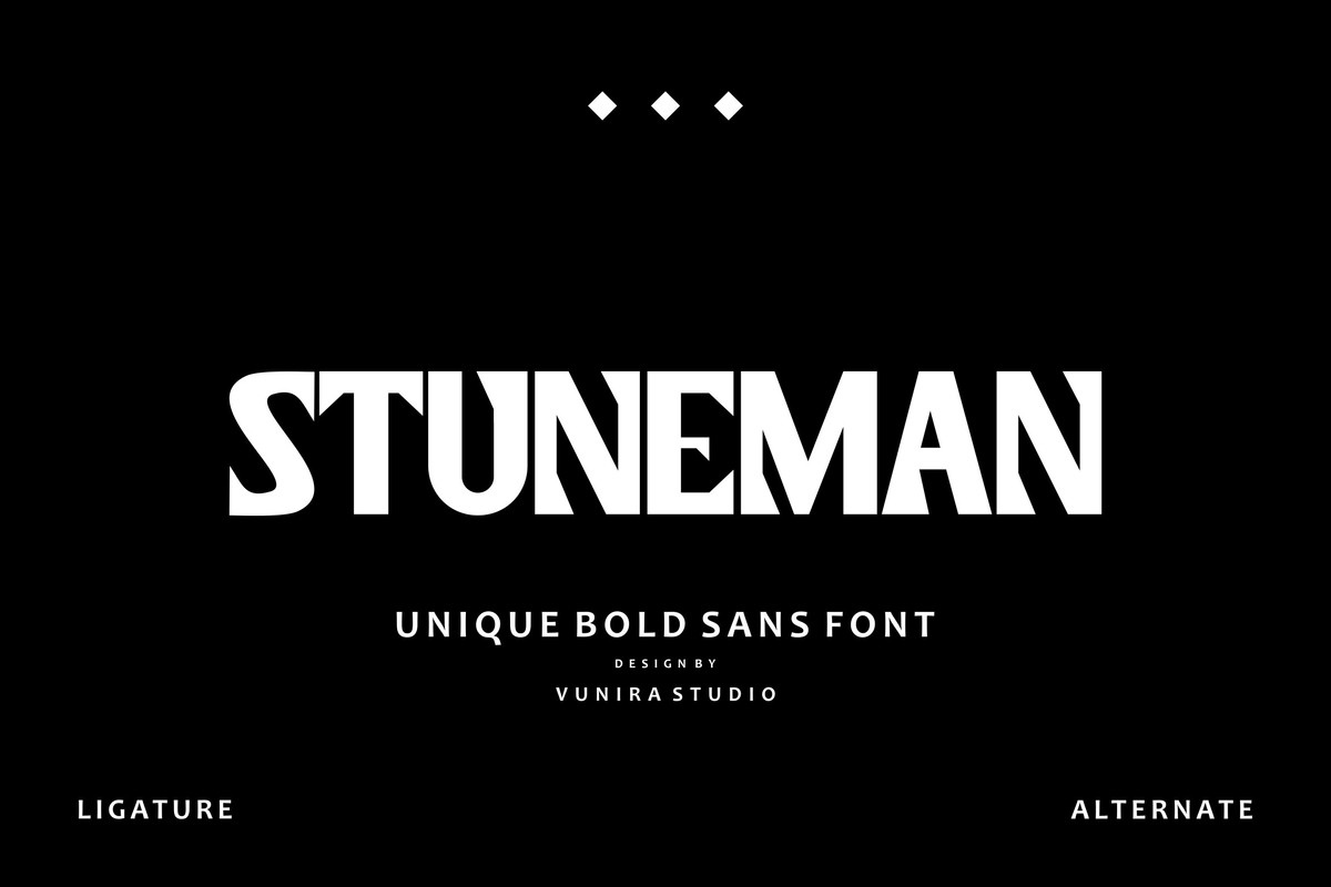 Stuneman Font