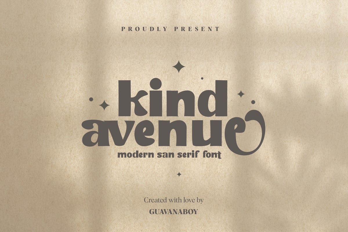 Kind Avenue Font